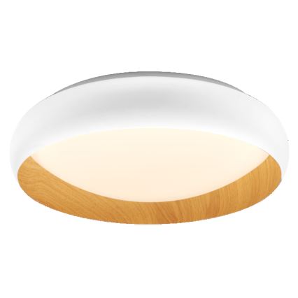 Osram - Dimmbare LED-Deckenleuchte ORBIS LIVIA LED/24W/230V Ø 43 cm weiß/braun