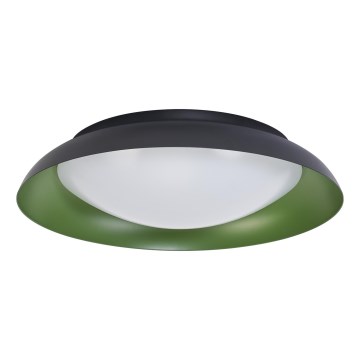 Osram - dimmbare LED-Deckenleuchte ORBIS PLATE LED/35W/230V Ø 43 cm grün/schwarz