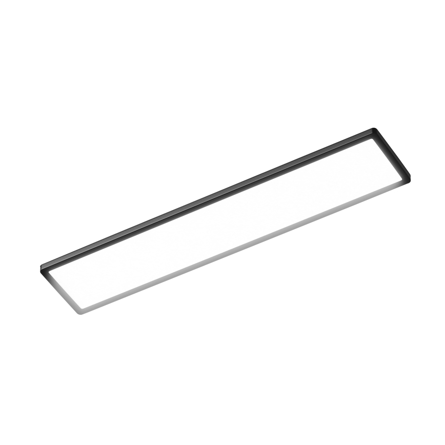 Osram - Dimmbare LED-Deckenleuchte für Badezimmer PLANON EASYFIX LED/30W/230V 2600-6000K 20x98 cm IP54 schwarz + Fernbedienung