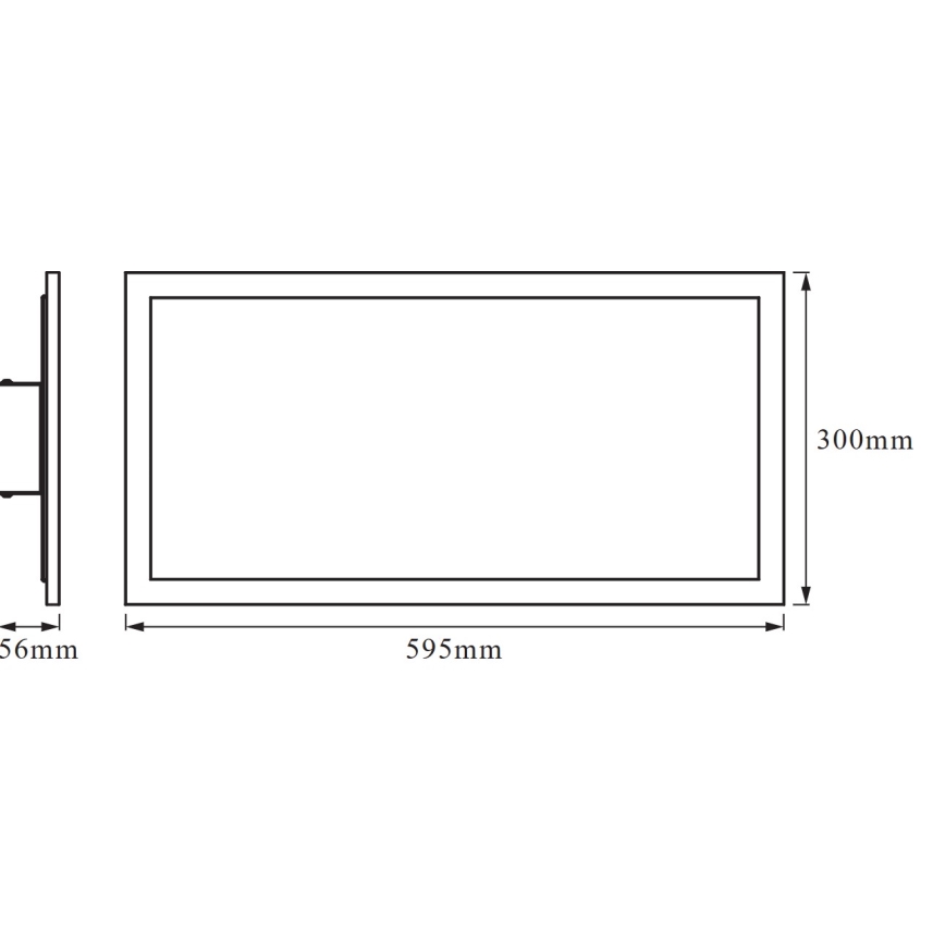 Osram - LED-dimmbare Deckenleuchte SMART+ PLANON LED/22W/230V 60x30 cm 3000-6500K Wi-Fi