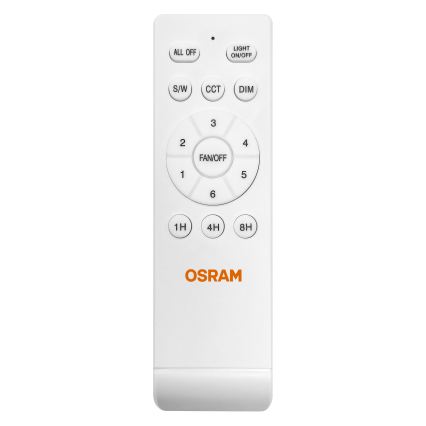 Osram - SOLANO LED dimmbare Deckenleuchte mit Ventilator LED/26W/230V 3000/4000/6500K + Fernbedienung