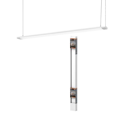 Osram - LED-dimmbare Pendelleuchte mit Seilabhängung OFFICE LINE LED/40W/230V 4000K 120 cm weiß