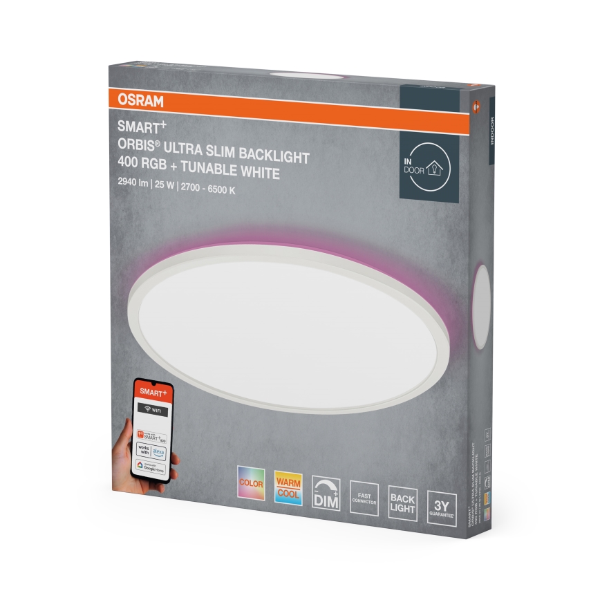 Osram - LED RGBW dimmbare Deckenleuchte SMART+ ORBIS LED/25W/230V Ø 40 cm 2700-6500K Wi-Fi