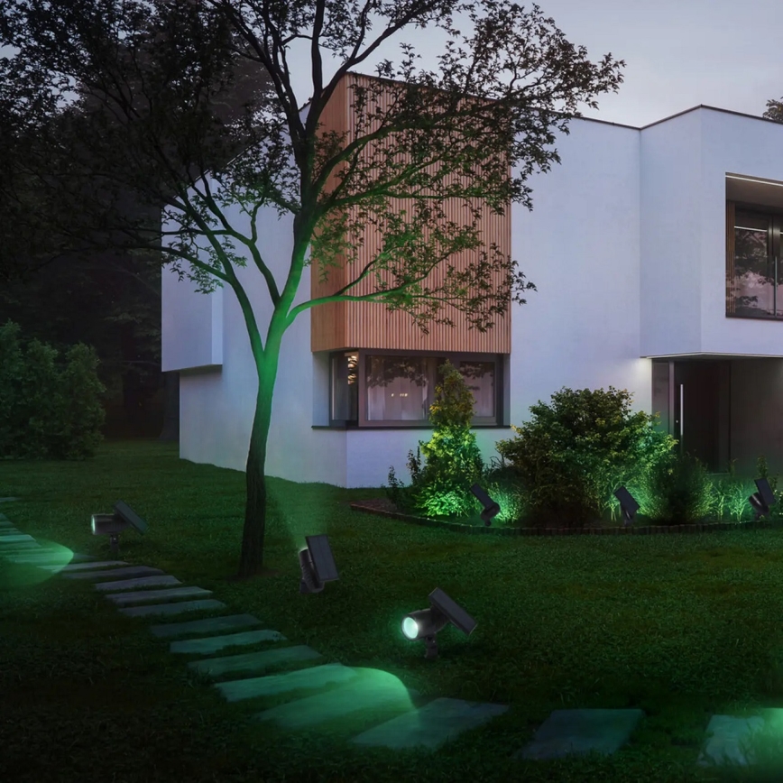 Ledvance - LED RGBW dimmbare Solarlampe SMART+ SOLAR LED/0,6W/3,7V 2000 mAh 3000-6500K IP44