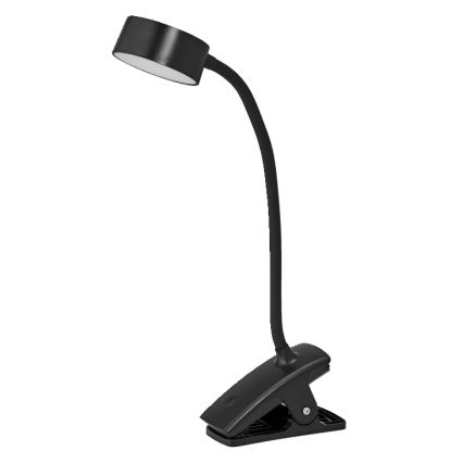 Osram - dimmbare LED-Schreibtischlampe mit Klemme OFFICE LINE LED/4,8W/230V 3000/4000/6500K schwarz