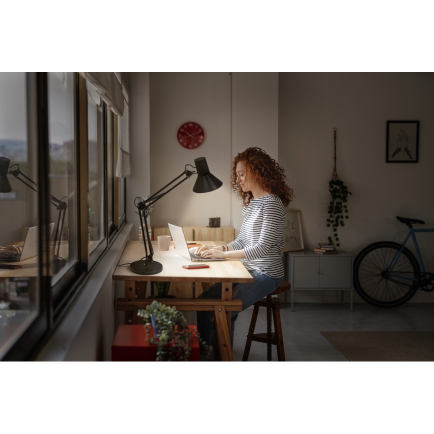 Osram - dimmbare LED-Schreibtischlampe OFFICE LINE LED/9W/230V 3000K schwarz