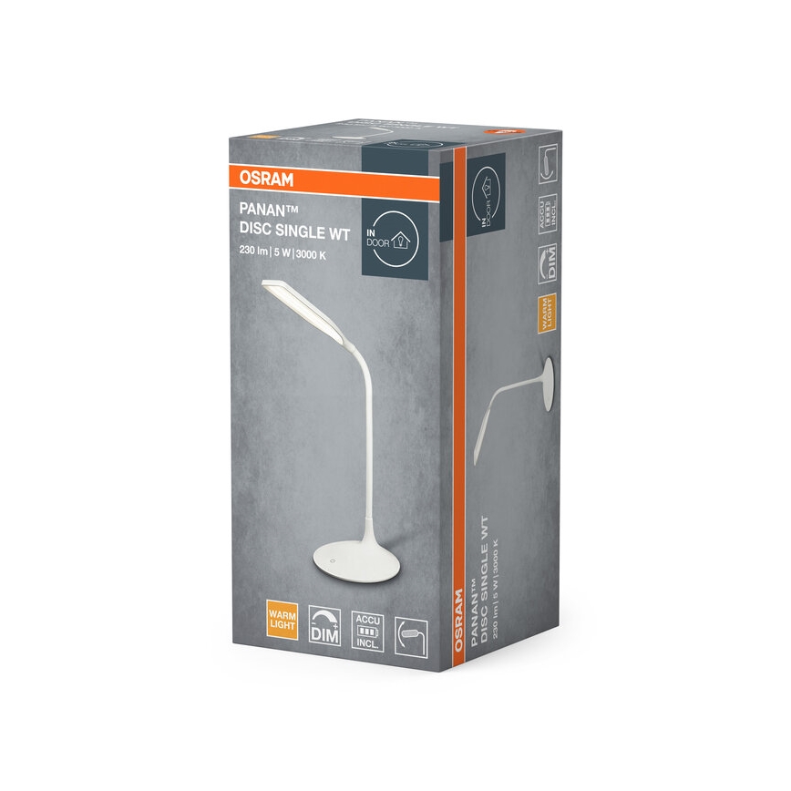 Osram - dimmbare LED-Schreibtischleuchte PANAN LED/5W/5V