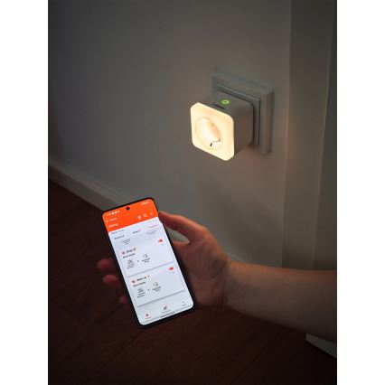Osram - Dimmbare LED-Schuko-Steckdose mit Beleuchtung SMART+ NIGHTLIGHT 3680W/230V Wi-Fi