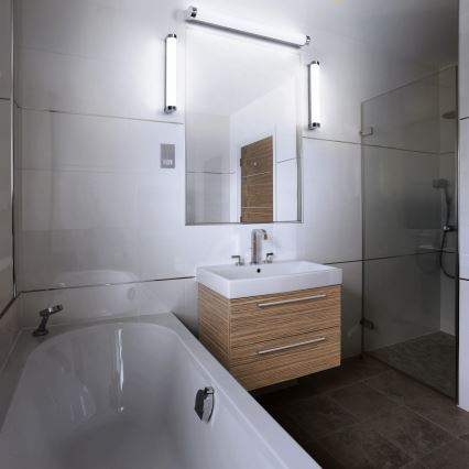 Osram - LED-dimmbare Spiegelbeleuchtung ORBIS TUBE LED/9W/230V 40 cm IP44 glänzender Chrom