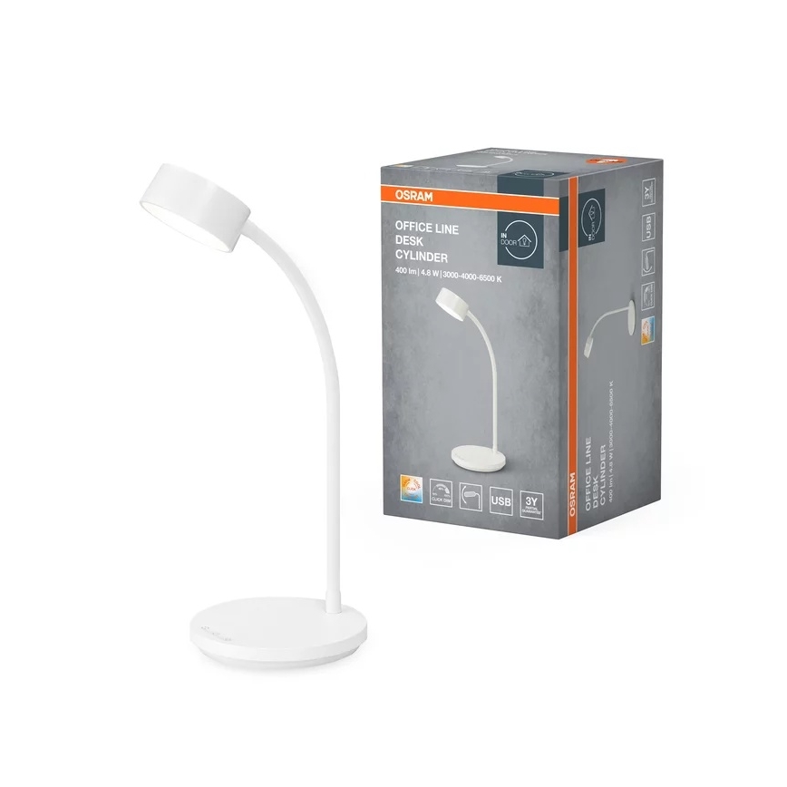 Osram - LED-dimmbare Schreibtischlampe OFFICE LINE LED/4,8W/230V 3000/4000/6500K weiß