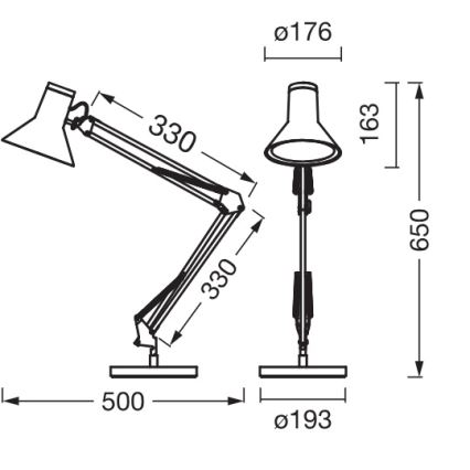 Osram - Dimmbare LED-Tischlampe OFFICE LINE LED/9W/230V 3000K weiß