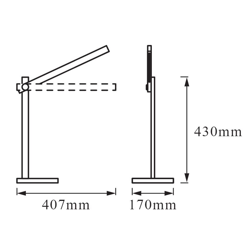 Osram - Dimmbare LED-Tischlampe PANAN LED/7W/230V