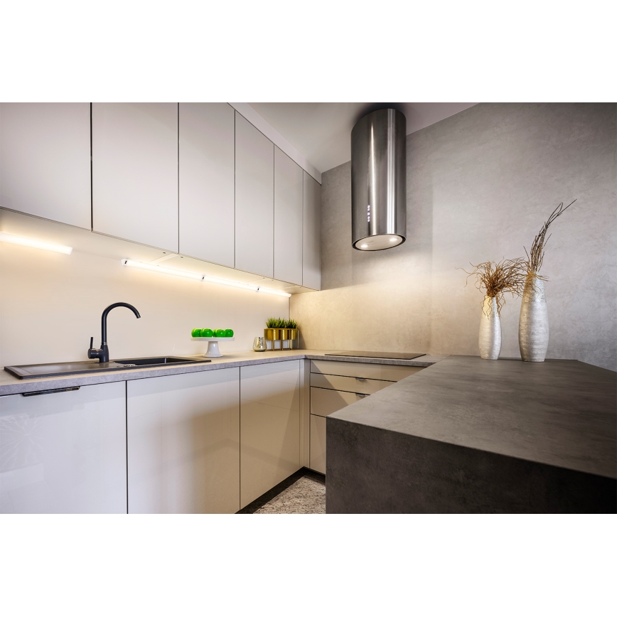 Osram - LED-dimmbare Unterbauleuchte mit Bewegungsmelder LINEAR ANGLE LED/7,5W/230V 3000/4000/6500K 55 cm weiß