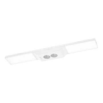 Osram - Dimmbare LED-Unterbauleuchte mit Steckdosen UNDERCABINET LED/10W/230V 3000K 54,8 cm weiß