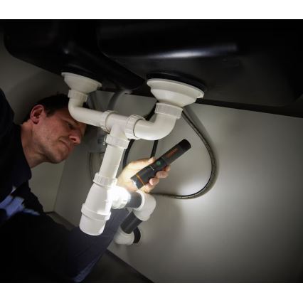 Osram - dimmbare, wiederaufladbare LED-Taschenlampe LEDINSPECT PRO TORCH 1200 LED/13W/3,6V 4000 mAh IP44