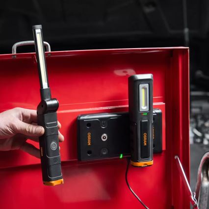 Osram - Dimmbare, wiederaufladbare LED-Inspektionsleuchte LEDINSPECT WIRE-FREE SLIM 600 LED/5W/3,7V IP54 2600 mAh