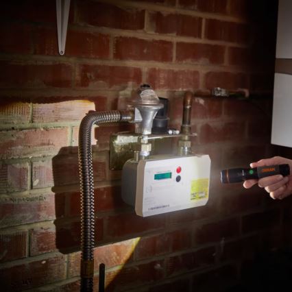 Osram - Dimmbare, wiederaufladbare LED-Taschenlampe LEDINSPECT PRO TORCH 500 LED/6W/3,7V 2200 mAh IP44