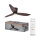 Osram - dimmbarer LED-Deckenventilator FOHN LED/18W/230V 3000/4000/6500K + Fernbedienung