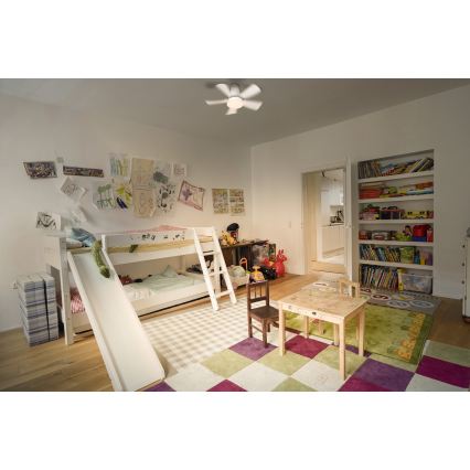 Osram - Dimmbarer LED-Deckenventilator LESTE LED/15W/230V 3000/4000/6500K + Fernbedienung