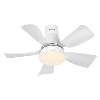 Osram - Dimmbarer LED-Deckenventilator LESTE LED/15W/230V 3000/4000/6500K + Fernbedienung