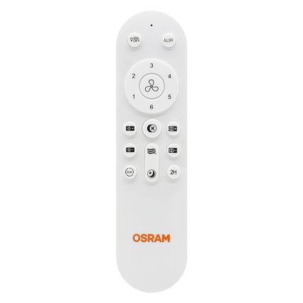 Osram - Dimmbarer LED-Deckenventilator LESTE LED/15W/230V 3000/4000/6500K + Fernbedienung