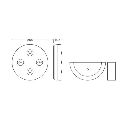 Osram - Dimmbares LED-Band FLEX ACOUSTIC 2,6m LED/29W/230V + Fernbedienung
