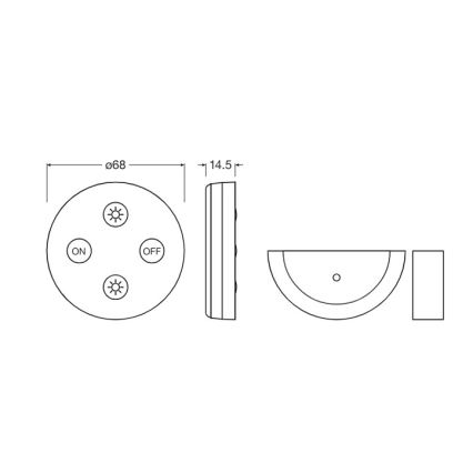 Osram - dimmbarer LED-Streifen FLEX ACOUSTIC 2,6m LED/29W/230V + Fernbedienung