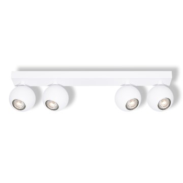 Osram - Einbaustrahler SPOT SPHERAL 4xGU10/6W/230V weiß