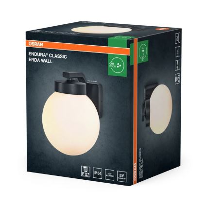 Osram - ENDURA CLASSIC Außenwandleuchte 1xE27/40W/230V IP54, anthrazit