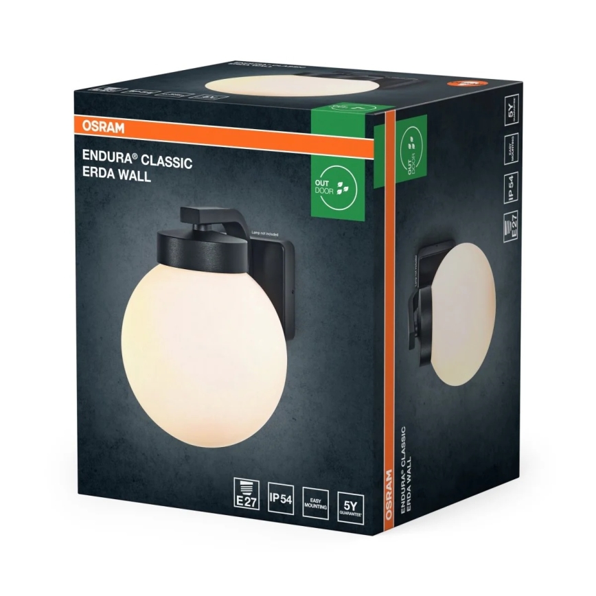 Osram - ENDURA CLASSIC Außenwandleuchte 1xE27/40W/230V IP54, anthrazit