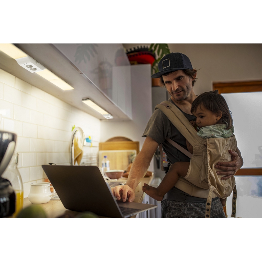 Osram - Erweiterungsset für LED-Unterbauleuchte UNDERCABINET LED/3,85W/36V 3000K 8,1x17,9 cm weiß