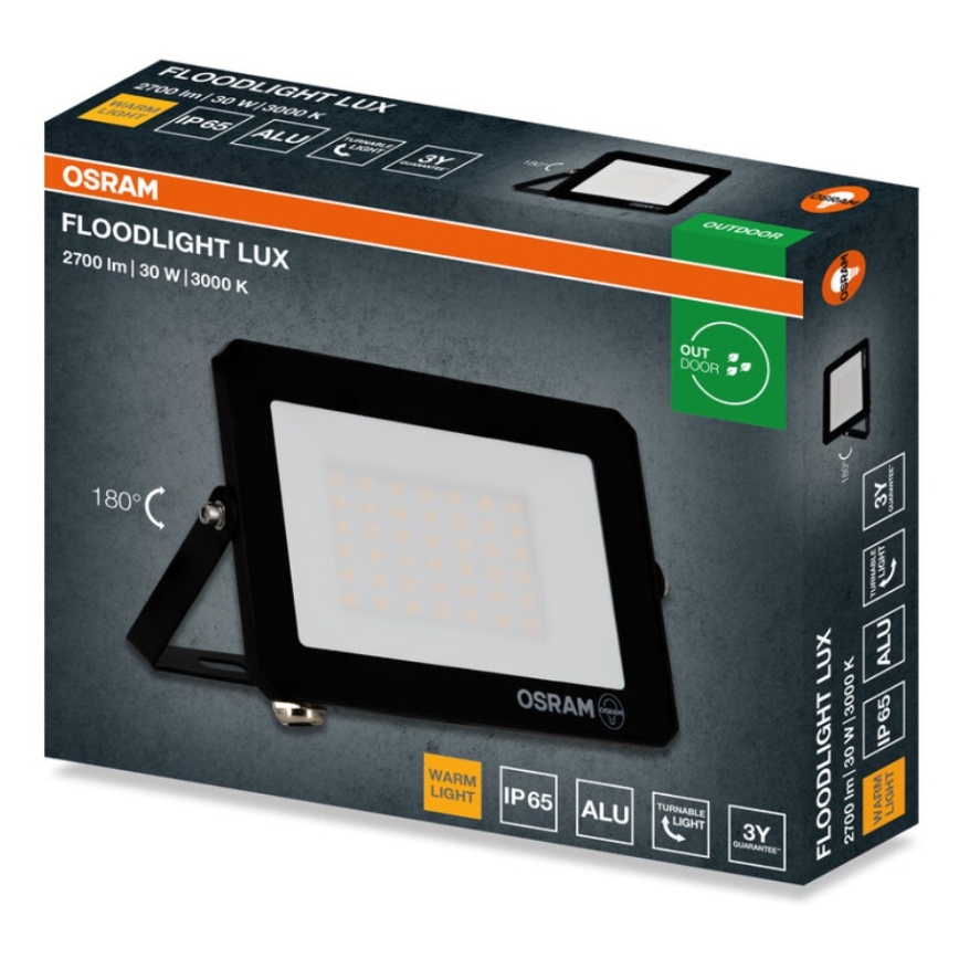 Osram - FLOODLIGHT LED-Fluter 30 W, 230 V, 3000 K, IP65