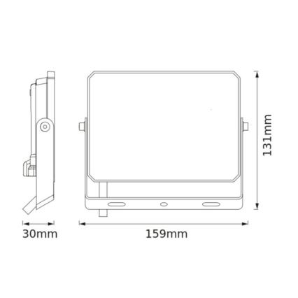 Osram - FLOODLIGHT LED-Strahler 30 W, 230 V, 4000 K, IP65