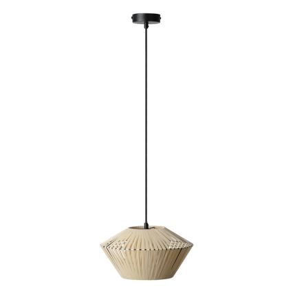 Osram - Hängeleuchte mit Drahtseilaufhängung DECOR STRIPES 1xE27/10W/230V Ø 30,5 cm beige