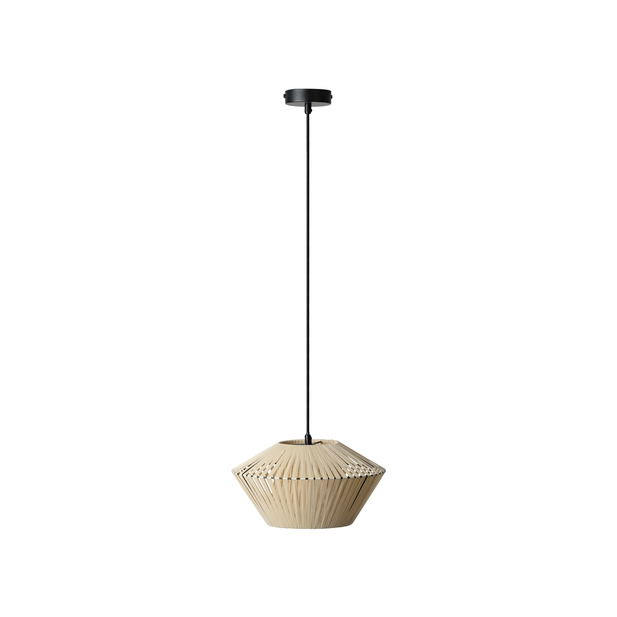 Osram - Hängeleuchte mit Drahtseilaufhängung DECOR STRIPES 1xE27/10W/230V Ø 30,5 cm beige
