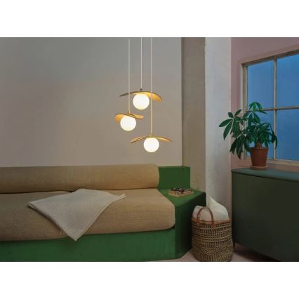 Osram - kabelabhängige Hängeleuchte DECOR PEARL 3xG9/5W/230V beige