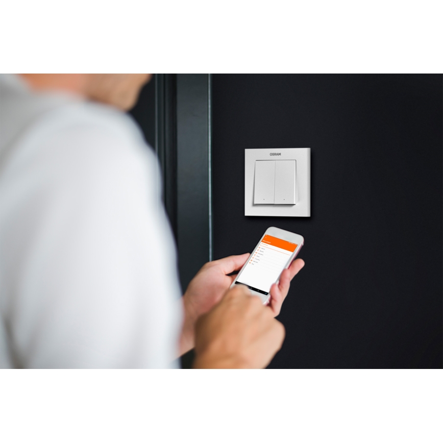 Osram - Kabelloser 2-Tasten-Funk-Schalter SMART+ 5V Wi-Fi