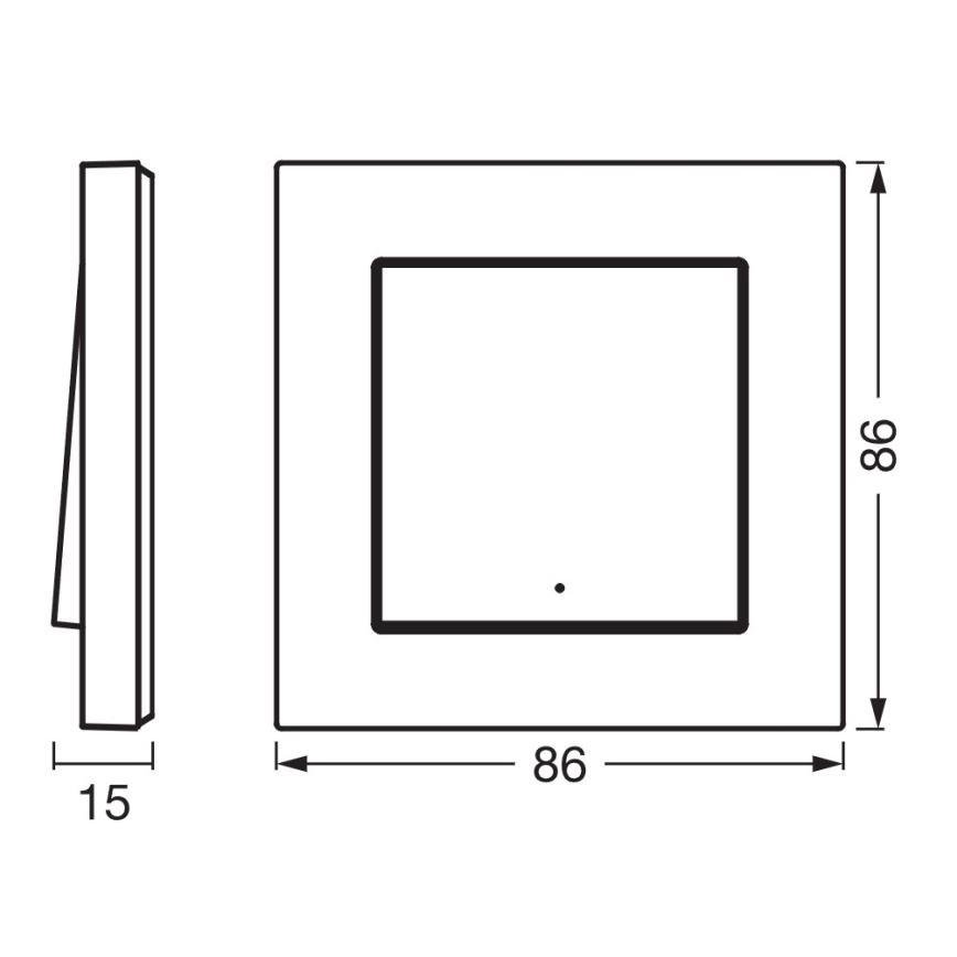 Osram - Kabelloser Ein-Tasten-Schalter SMART+ 5V Wi-Fi