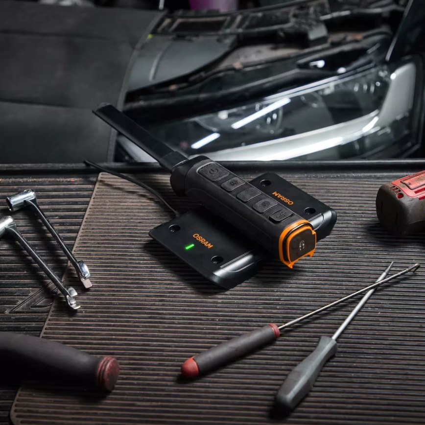 Osram - Kabelloses magnetisches Ladepad LEDINSPECT DUAL CHARGE PAD 5V