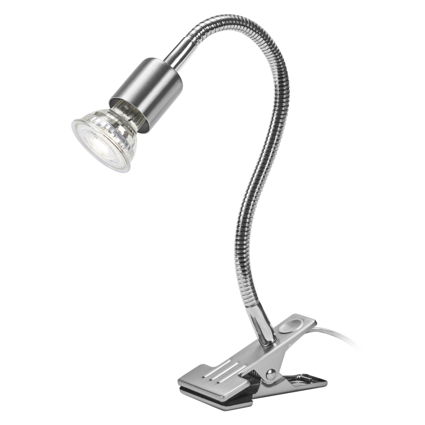 Osram - Klemmlampe CLIP TUBE FLEX 1xGU10/5W/230V mattchrom