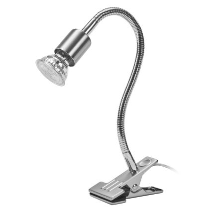 Osram - Klemmlampe CLIP TUBE FLEX 1xGU10/5W/230V mattchrom