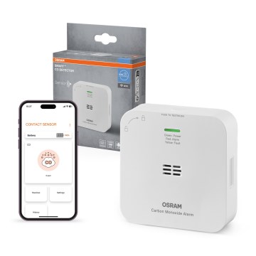 Osram - Kohlenmonoxidmelder SMART+ 2xAA Wi-Fi
