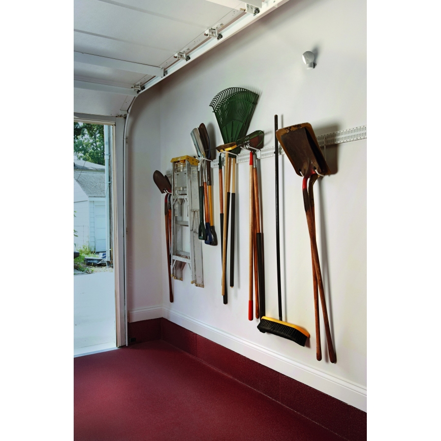 Osram - LED Außen-Orientierungsleuchte mit Bewegungs- und Dämmerungssensor SPYLUX LED/0,3W/4,5V IP43 weiß