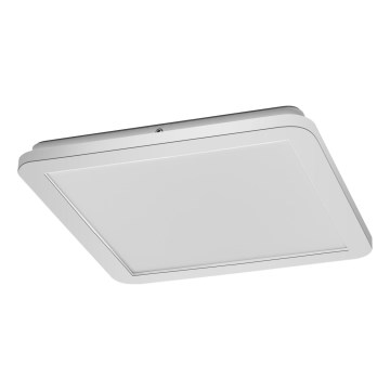 Osram - LED-Baddeckenleuchte ORBIS DISC LED/22W/230V 3000/4000K 30x30 cm IP44 Edelstahl