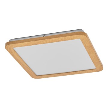 Osram - LED Badezimmer-Deckenleuchte ORBIS DISC LED/22W/230V 3000/4000K 30x30 cm IP44 braun