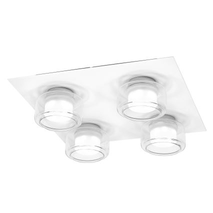 Osram - LED-Badezimmer-Deckenleuchte ORBIS FLAME 4xLED/5,5W/230V 3000/4000K IP44 weiß