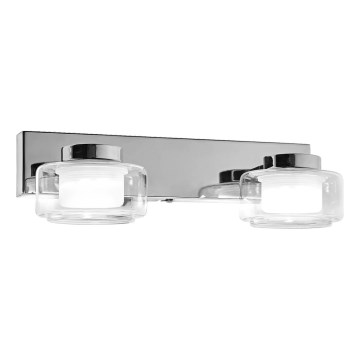 Osram - LED-Badezimmer-Wandleuchte ORBIS FLAME 2xLED/5,5W/230V 3000/4000K IP44 polierter Chrom