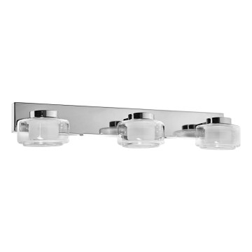 Osram - LED-Badezimmer-Wandleuchte ORBIS FLAME 3xLED/5,5W/230V 3000/4000K IP44, glänzender Chrom