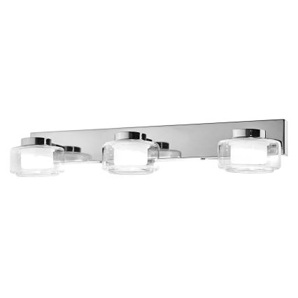 Osram - LED-Badezimmer-Wandleuchte ORBIS FLAME 3xLED/5,5W/230V 3000/4000K IP44, glänzender Chrom