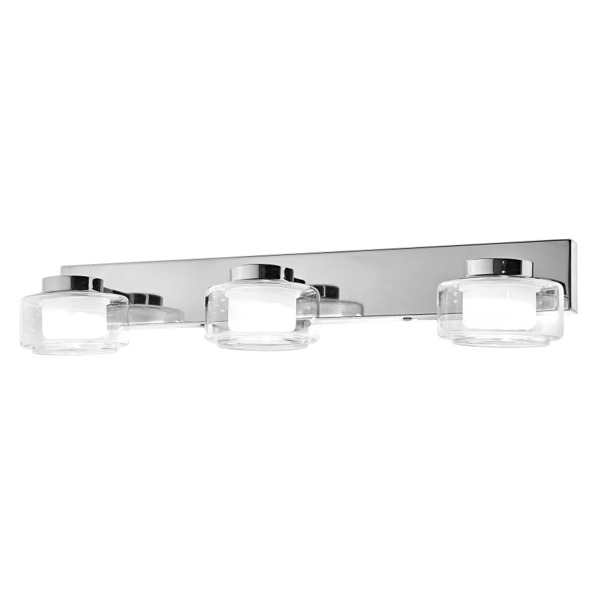 Osram - LED-Badezimmer-Wandleuchte ORBIS FLAME 3xLED/5,5W/230V 3000/4000K IP44, glänzender Chrom